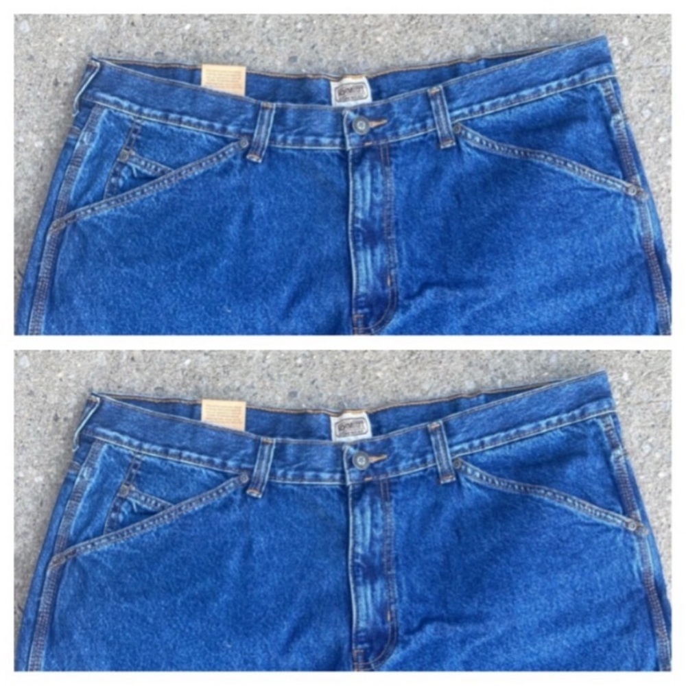 Schmidt Bundle of 2 Workwear Utility Jeans 100% Cotton 42X32